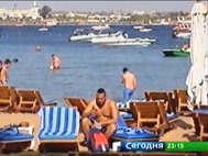 Российские туристы в Египте. Кадр НТВ