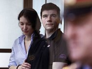  Евгения Хасис и Никита Тихонов. Фото: Андрей Стенин/РИА Новости
