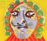 Пабло Пикассо. Лицо (1970)
