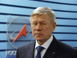 Руководитель Федерального космического агентства Анатолий Николаевич Перминов. Фото Роскосмоса