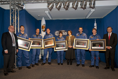 Новые европейские астронавты. Фото ESA - S. Corvaja