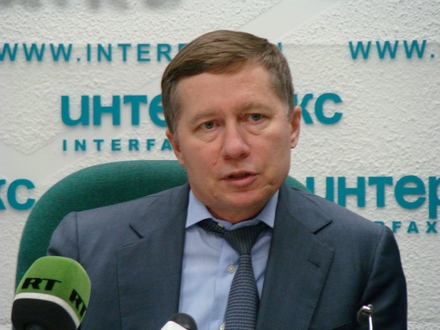 Заместитель руководителя Федерального космического агентства Виталий Давыдов. Фото Алексея Широнина