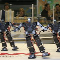 Презентация андроидных роботов (Фото Ильи Карпюка)