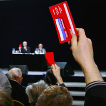 Внеочередной чрезвычайный съезд Союза кинематографистов РФ (фото Наташи Четвериковой)