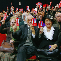 Внеочередной чрезвычайный съезд Союза кинематографистов РФ (фото Наташи Четвериковой)