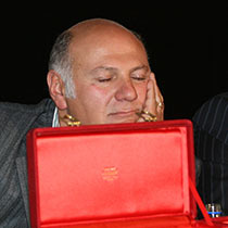 Сергей Газаров (Sergei Gazarov) и Золотой Лев. Фото Натальи Четвериковой