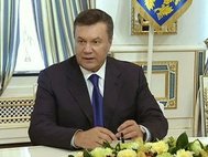 Виктор Янукович. Кадр: канал Россия