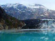Ледник в Глейшер-Бей на Аляске
