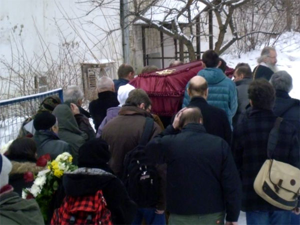 Похороны Валерия Абрамкина