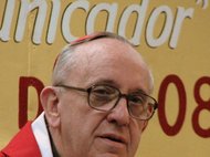 Кардинал Хорхе Марио Бергольо, избранный новым Папой Римским