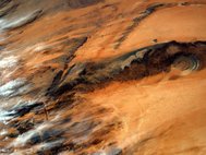 Сахара, вид с МКС