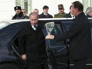 Владимир Путин и Виктор Золотов