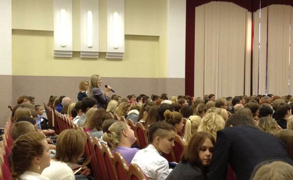 Встреча Патриарха Кирилла со студентами вузов города Смоленска