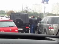 Избиение водителя в Москве