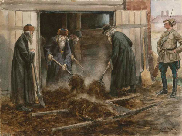 Русское духовенство на принудительных работах (1919)