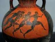 Греческие бегуны на Панафинейских играх