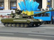Т-64 на параде в Киеве