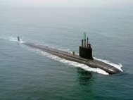 Атомная подводная лодка четвертого поколоения класса «Вирджиния»