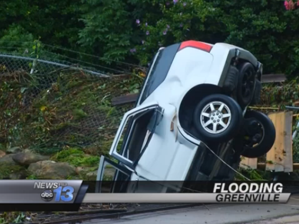 Наводнение в Южной Каролине / кадр ABC News
