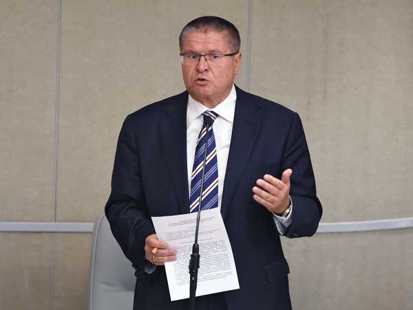 Алексей Улюкаев на заседании Государственной думы