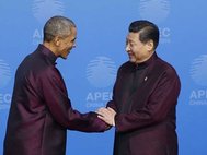 Барак Обама и Си Цзиньпин