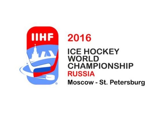 Логотип ЧМ по хоккею в России