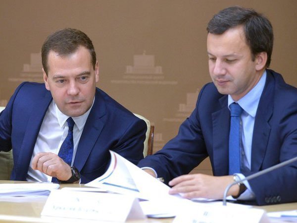 Дмитрий Медведев и Аркадий Дворкович