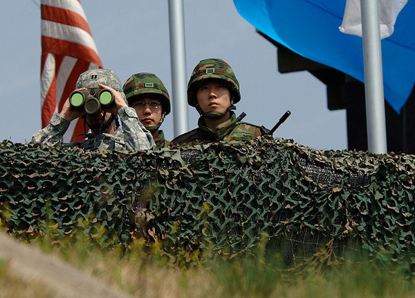 Южнокорейские солдаты