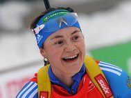 Биатлонистка Екатерина Юрлова