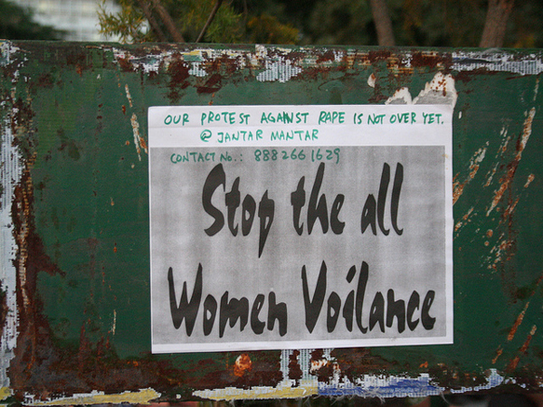 Протесты против изнасилований в Дели