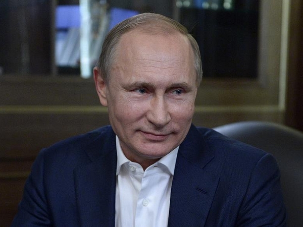 Владимир Путин дает интервью Bild