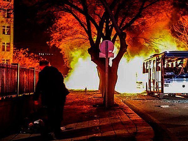 Взрыв в Турции