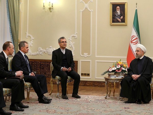 Беседа с Президентом Ирана. Фото: пресс-служба Президента Ирана