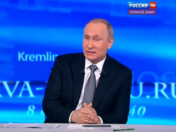 Президент в программе'Прямая линия с Владимиром Путиным