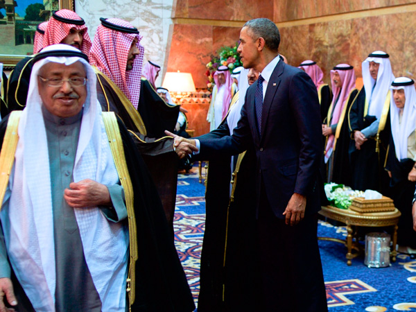 Президент США Барак Обама в Саудовской Аравии