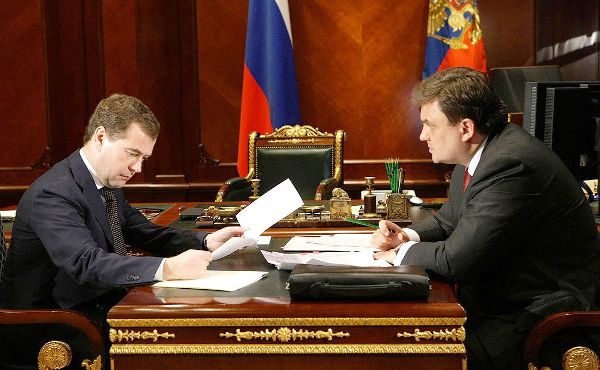 Дмитрий Медведев и Константин Чуйченко