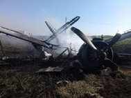 Крушение самолета Ан-2 в Саратовской области
