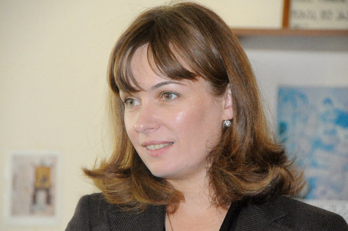 Жена Михаила Саакашвили Сандра Руловс