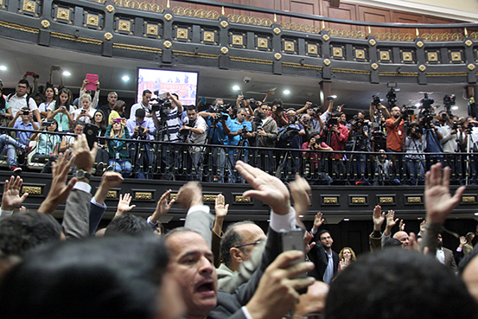 Голосование в парламенте Венесуэлы 25 октября 2016