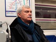 Георгий Полтавченко в метро. 