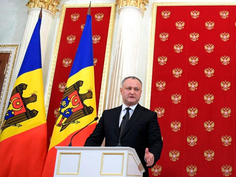 Президент Молдавии Игорь Додон
