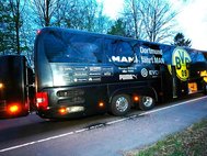 Автобус футбольного клуба "Боруссия"