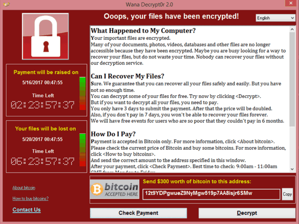 Создатели вируса WannaCry вывели все приобретенные деньги за 15 мин. Создатели вируса WannaCry вывели все приобретенные деньги за 15 мин.