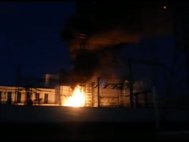 Пожар на ТЭЦ-2 в Новосибирске