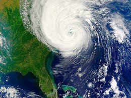 Ураган. Вид из космоса
