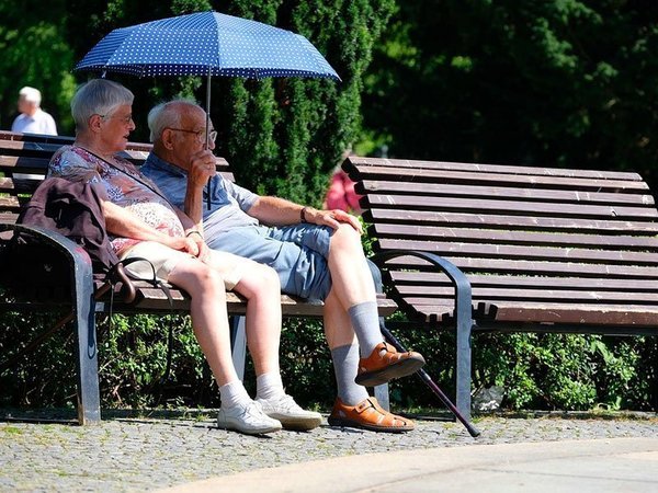 Пенсионеры в отпуске