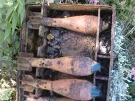 Боеприпасы, найденные в Мурманской области