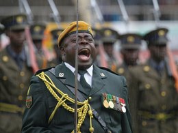 Зимбабве, военный парад