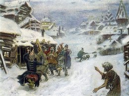 А. М. Васнецов. Скоморохи. 1904
