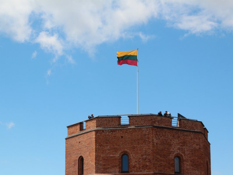В Литве таможенники заставили белоруса убрать с машины символ 9 Мая
